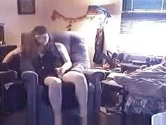 Diteggiatura film vecchie porno solista in soggiorno!